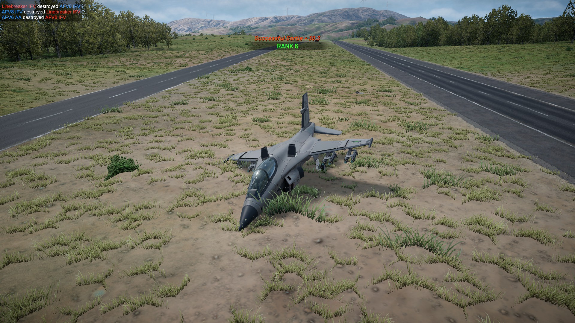 landing